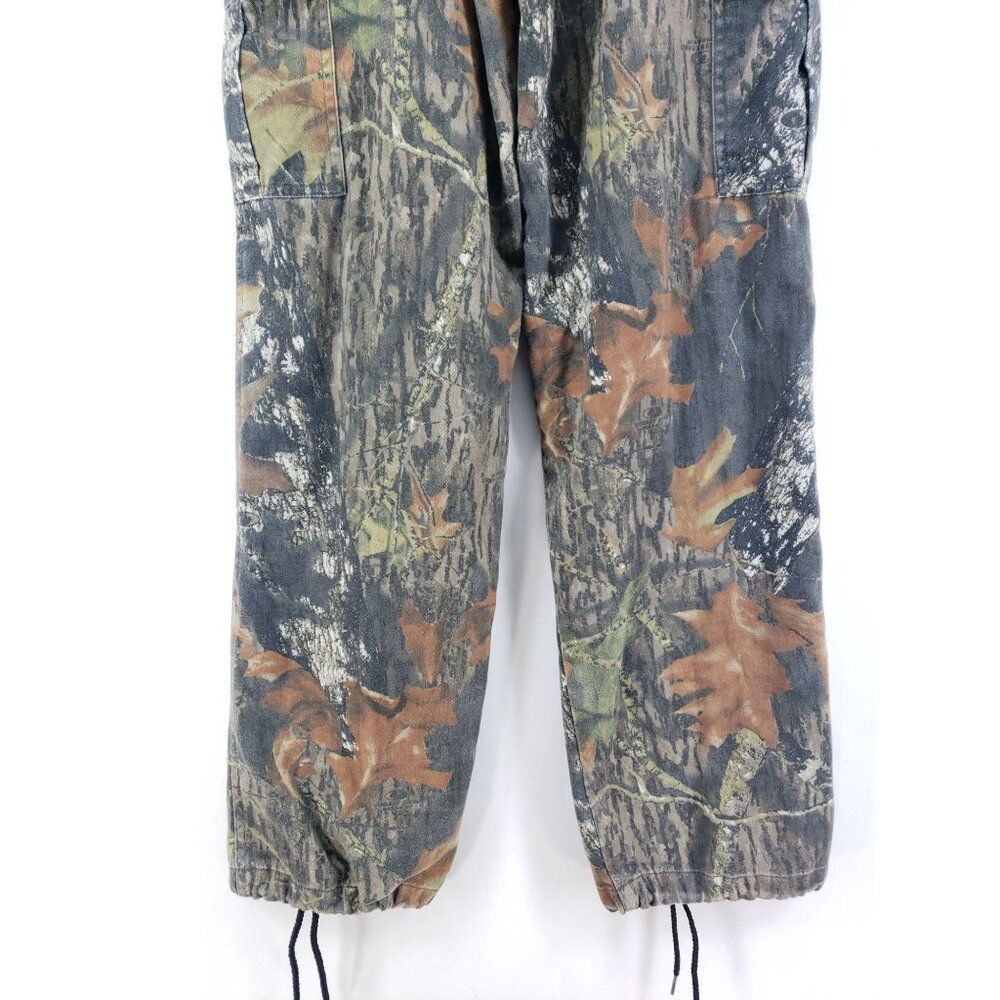 Field Staff Mens 28x30 Mossy Oak Camouflage Cargo Pants Outdoor Hunting Wear - Picture 3 of 9